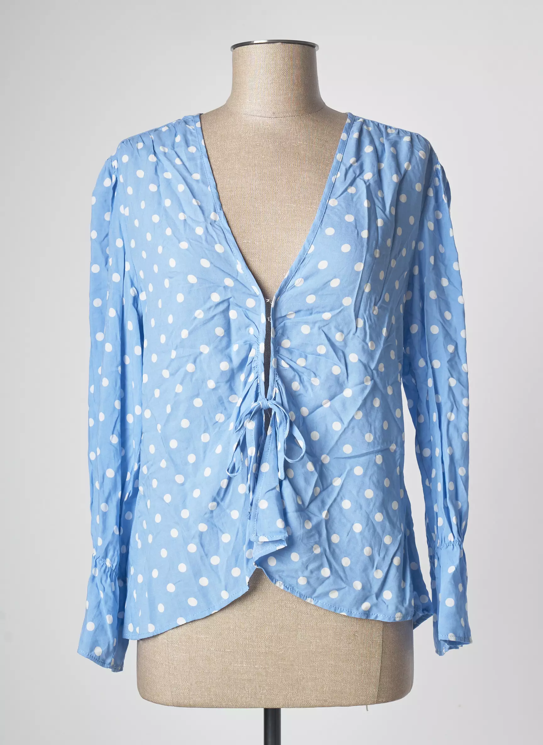 Mango Tops Femme couleur bleu