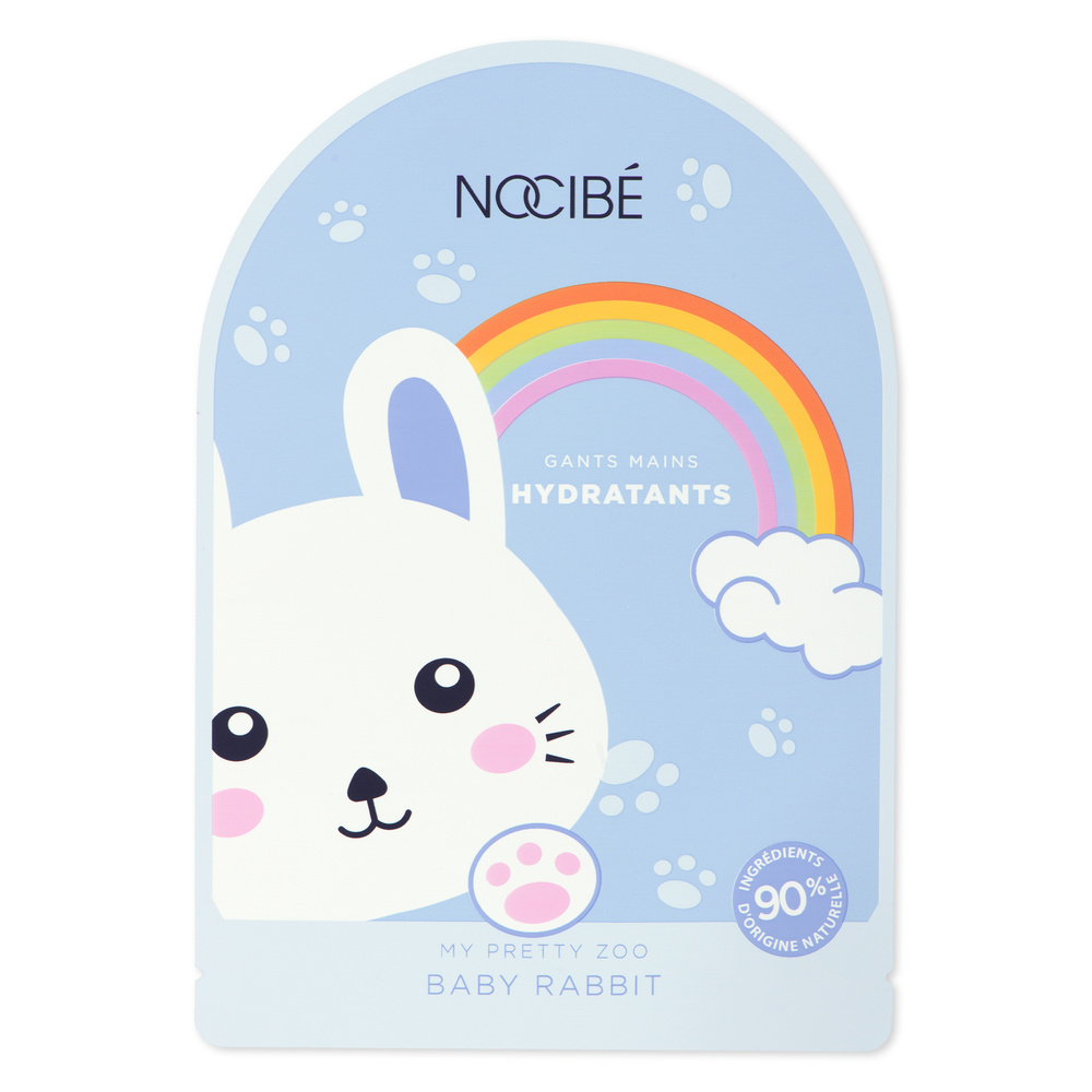 Nocibé My Pretty Zoo - Lapin Masque En Tissu Hydratant Mains