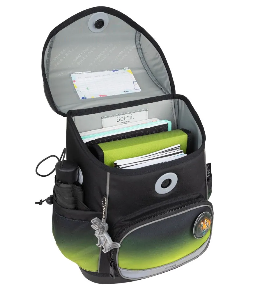 Belmil Premium Compact Plus Schulra﻿nzen-Set 5-tlg - Black Green