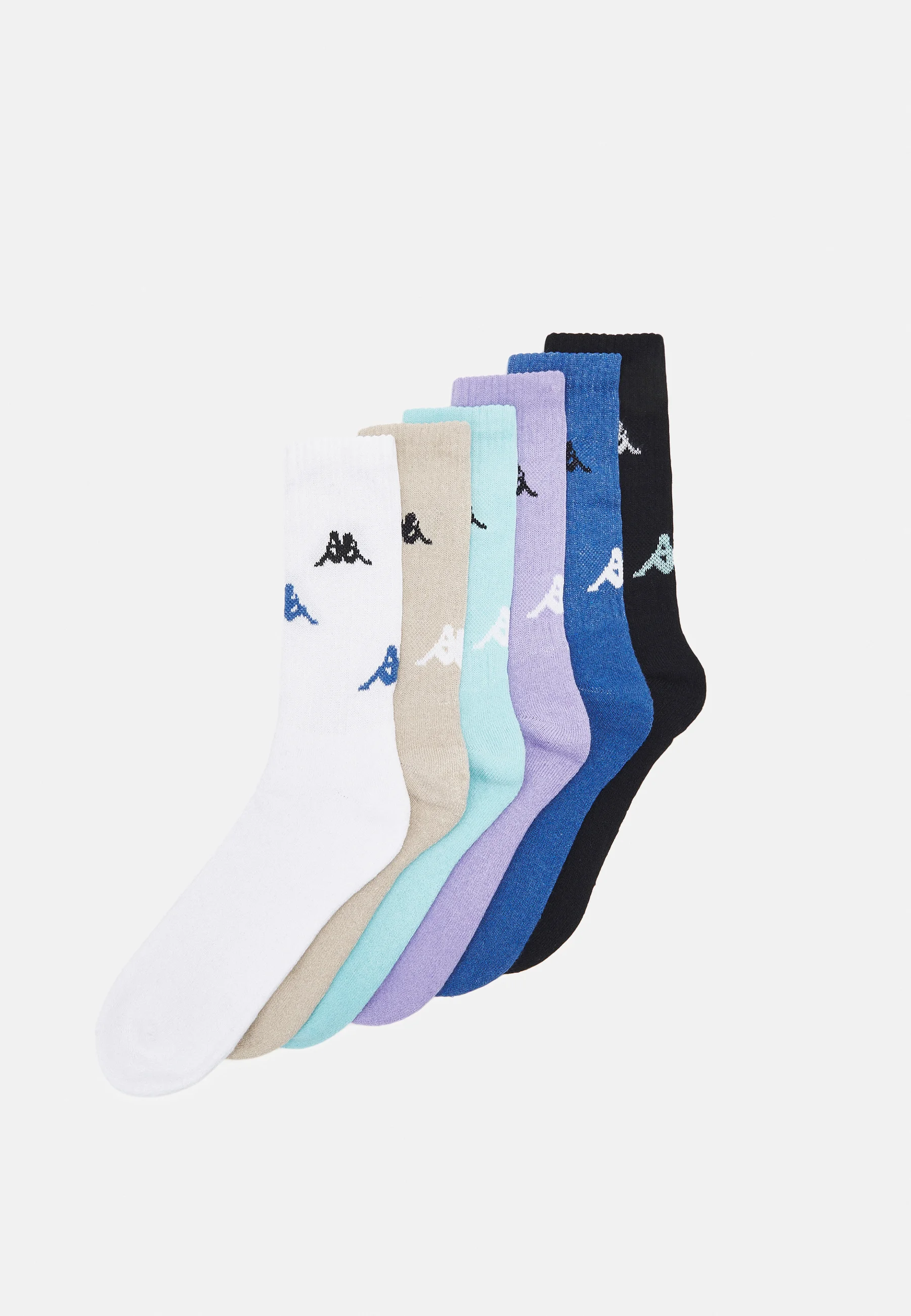 Calcetines deportivos Kappa Crew (paquete de 6)