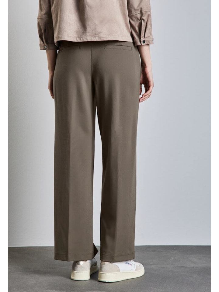 Street One Hose in muddy brown günstig kaufen