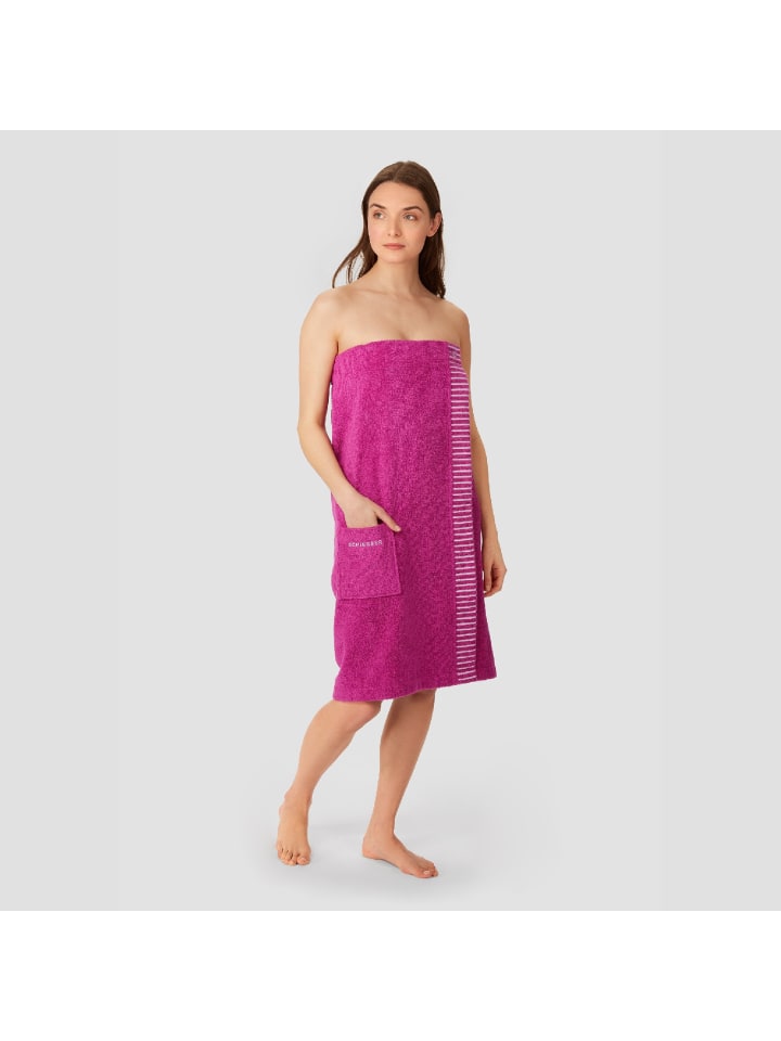 Schiesser Saunakilt Rom in Fuchsia günstig kaufen