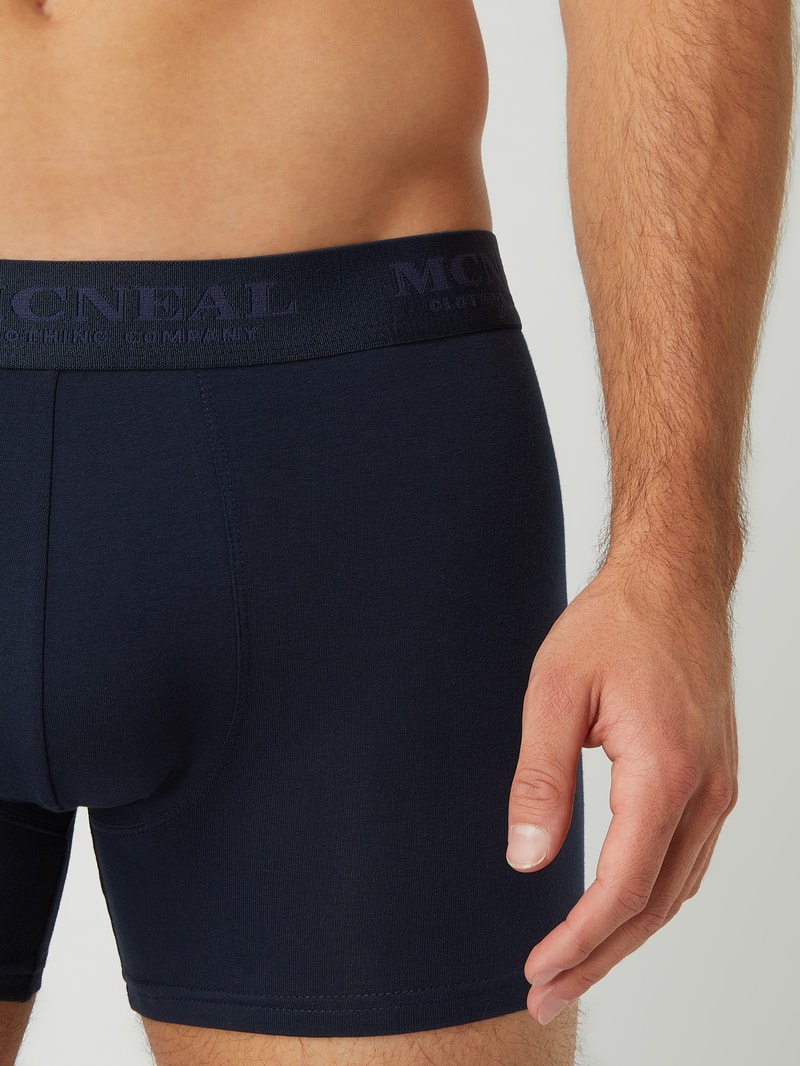Trunks mit Stretch-Anteil im 3er-Pack in marineblau