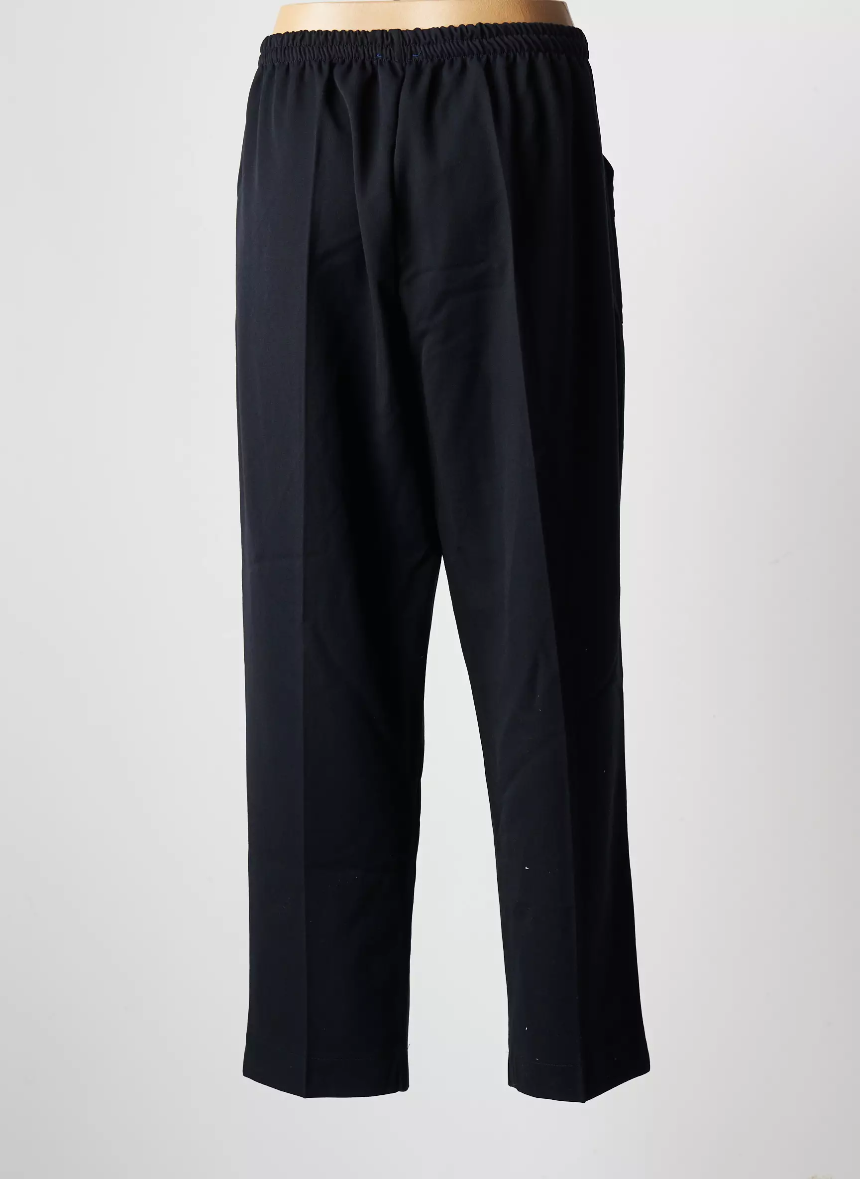 Rose Pomme Pantalons Droits Femme couleur bleu
