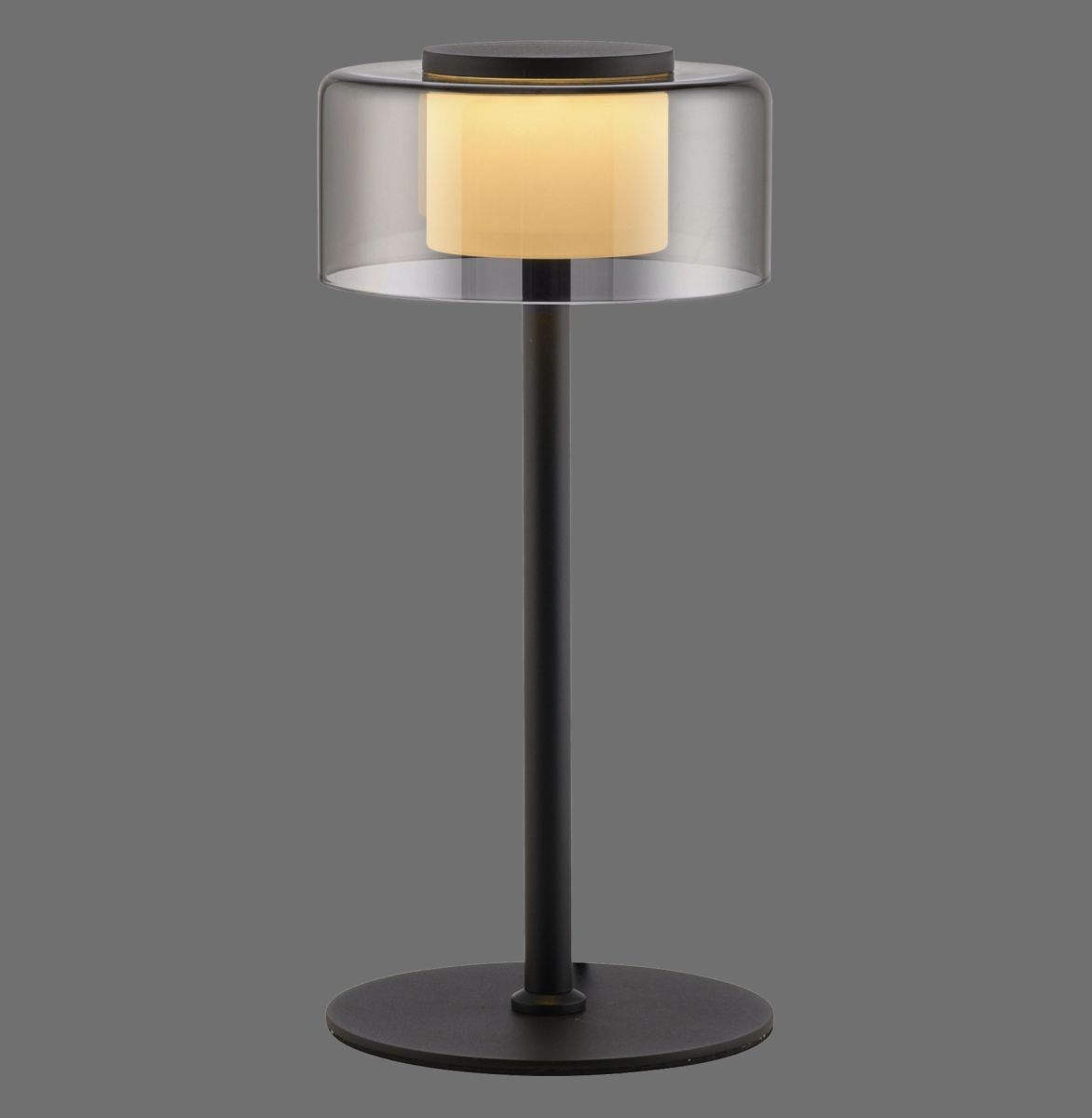 Paul Neuhaus 1-flg Tischlampe Rika Schwarz