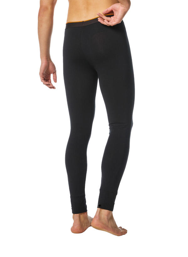 bruno banani, Lange Unterhose, Baumwoll-Stretch, schwarz
