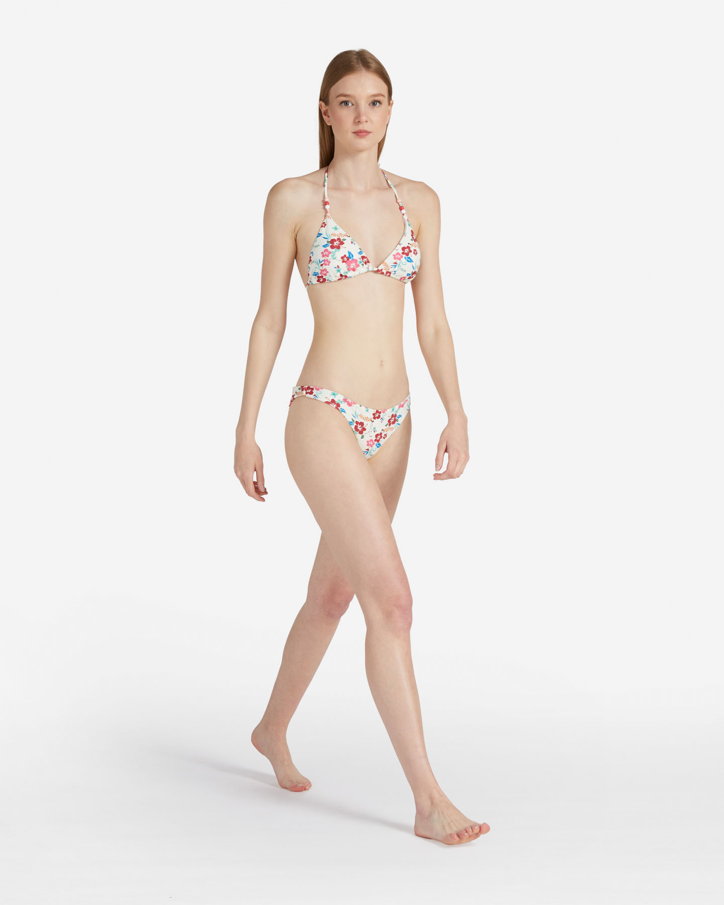 Bikiny s potlačou medvedíka a nápisom W BW606S24-AOP