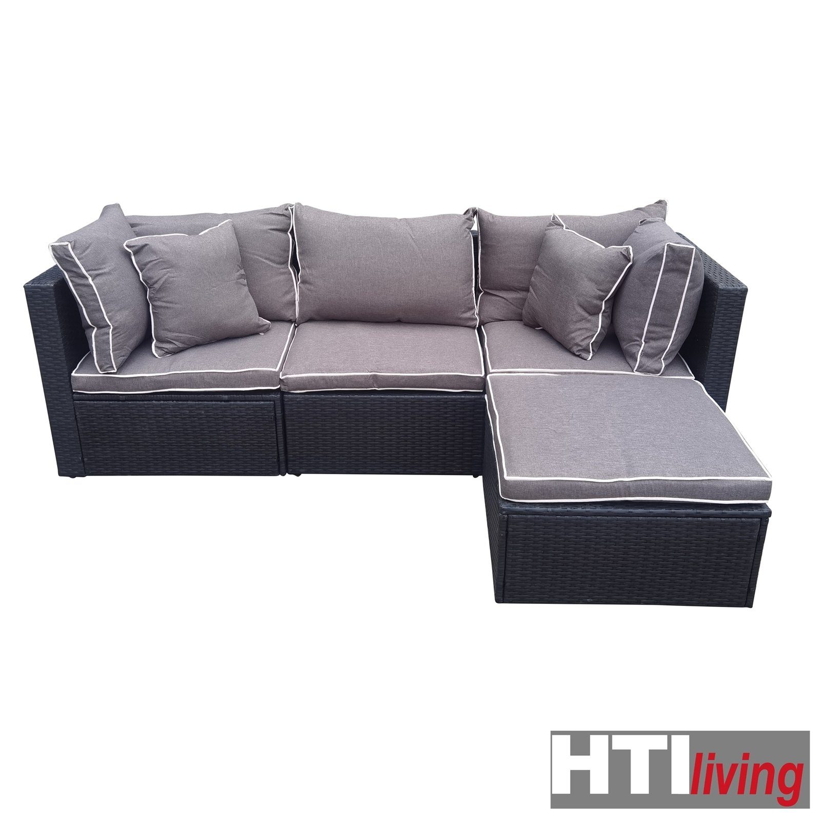 HTI-Living Balkonset Terrassenmöbel Cariati, (Set, 2-tlg), Loungegarnitur mit Kissen