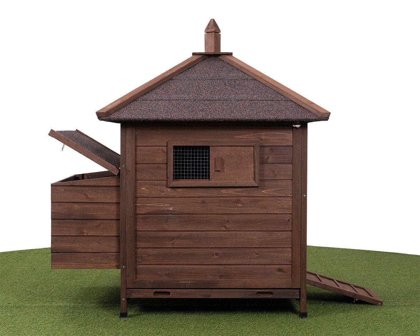 My Animal Hühnerstall Hühnerhaus MH-11 für 3-4 Hühner - Winterfest, Hühnerhaus Hühner Käfig Gehege Geflügelstall - Nistkasten