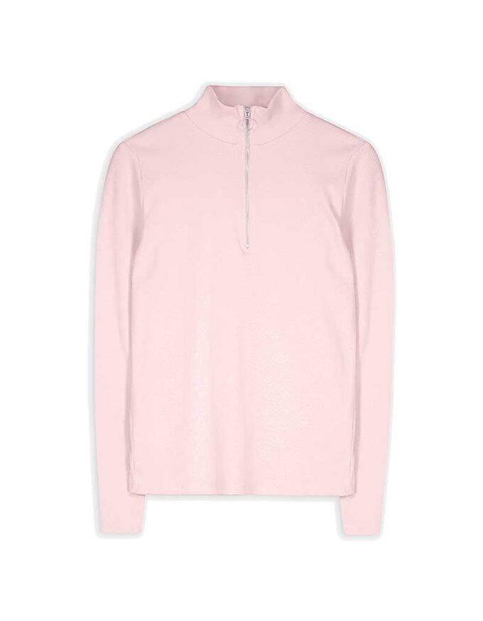 Langarmshirt - Reißverschluss