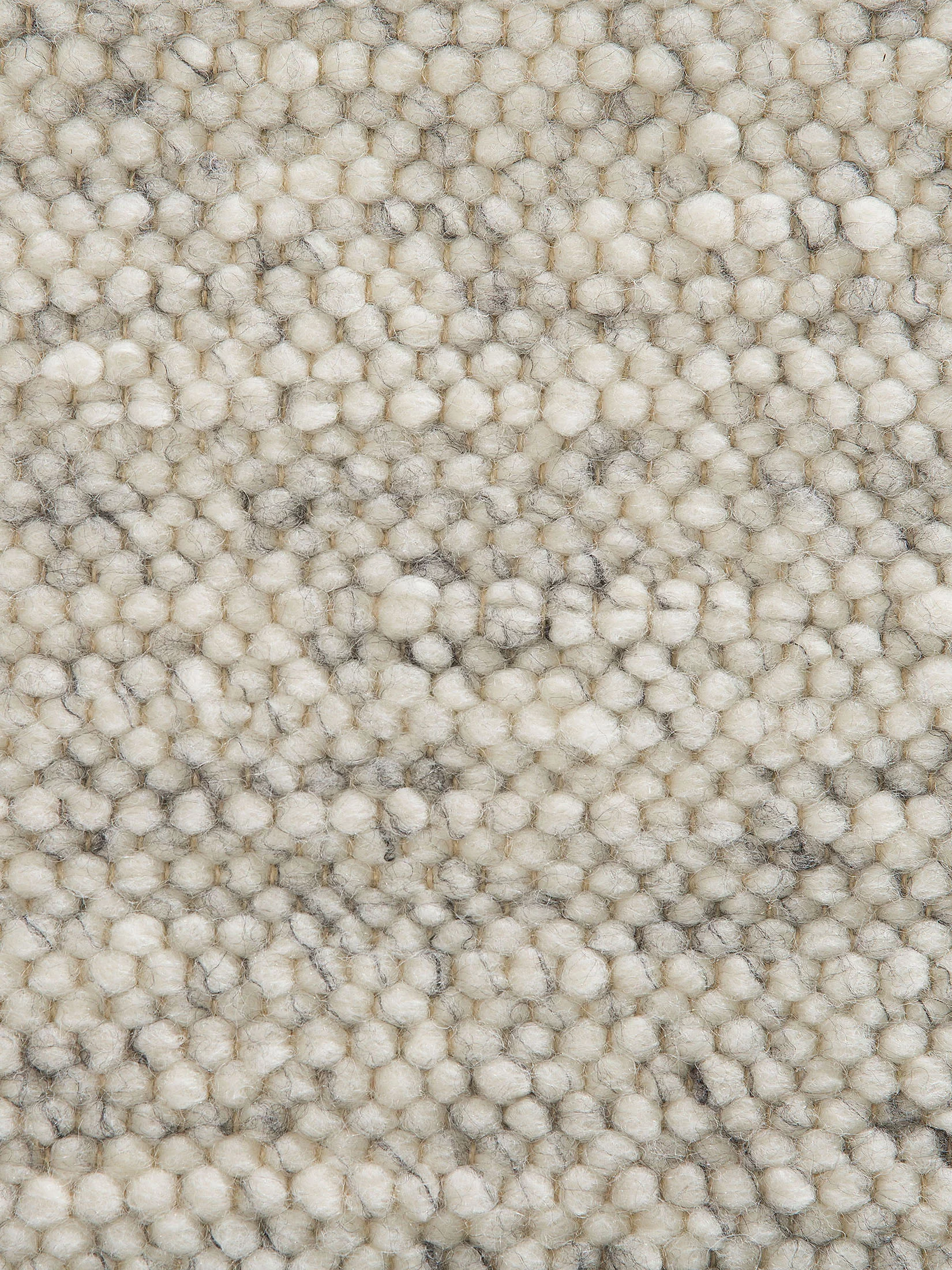 Weißach Woll-Teppich, Beige