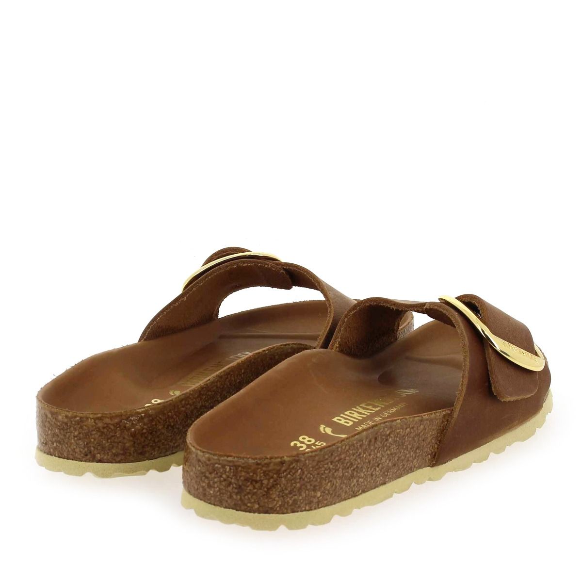 Birkenstock  MADRID BIG BUCKLE - Cognac