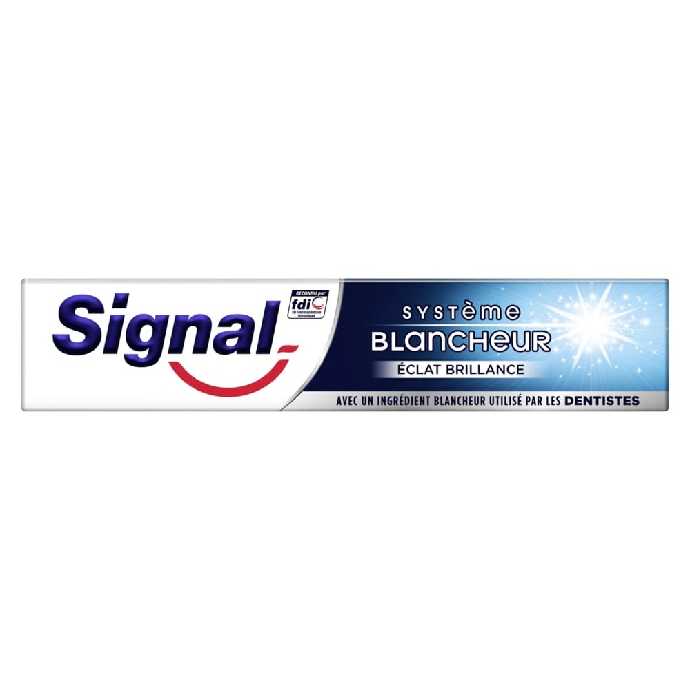 signal Signal  Dentifrice Système Blancheur Éclat Brillance 75ml Dentifrice
