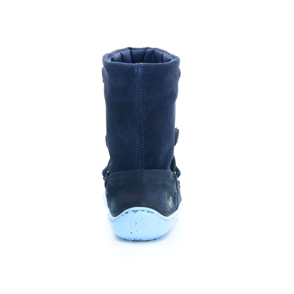 Be Lenka Snowfox Kids 2.0 Dunkelblau und Hellblau Winterbarfußschuhe