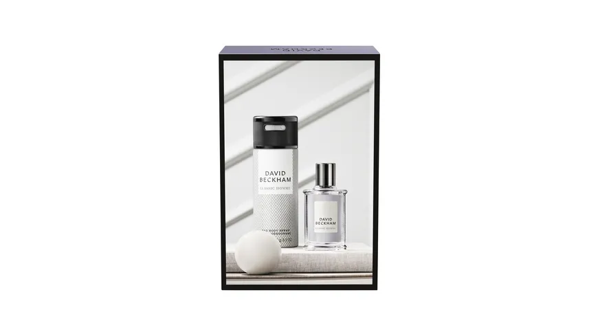 DAVID BECKHAM Classic Homme Eau de Toilette + Deo Geschenkpackung