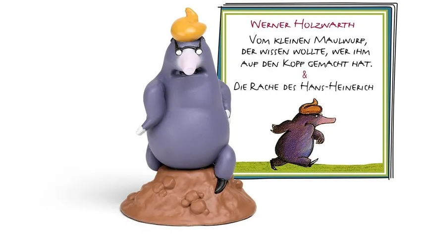 tonies - Hörfigur für die Toniebox: Maulwurf, Wer hat mir auf den Kopf gemacht?