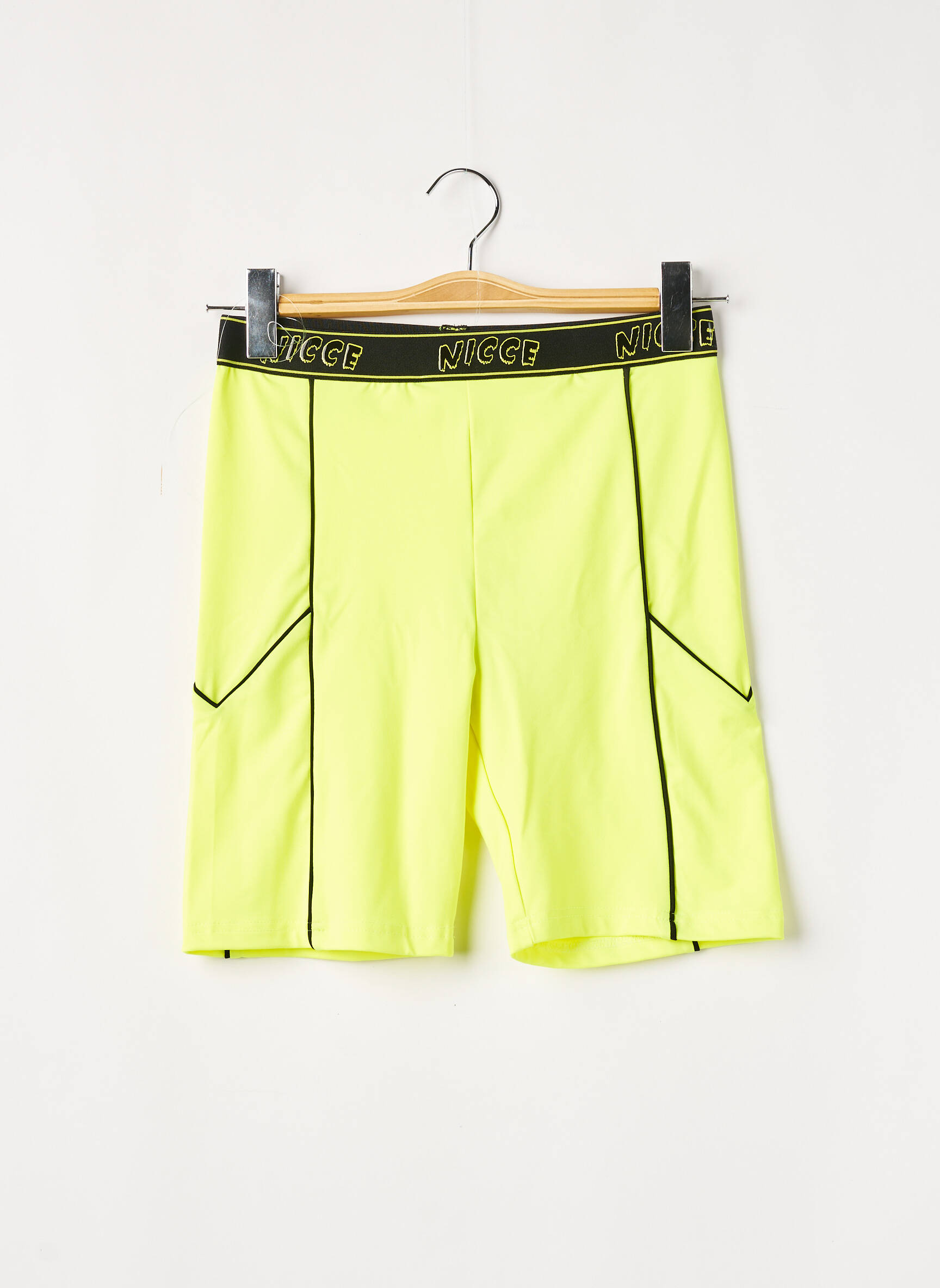 Nicce Shorts 1 Femme couleur jaune