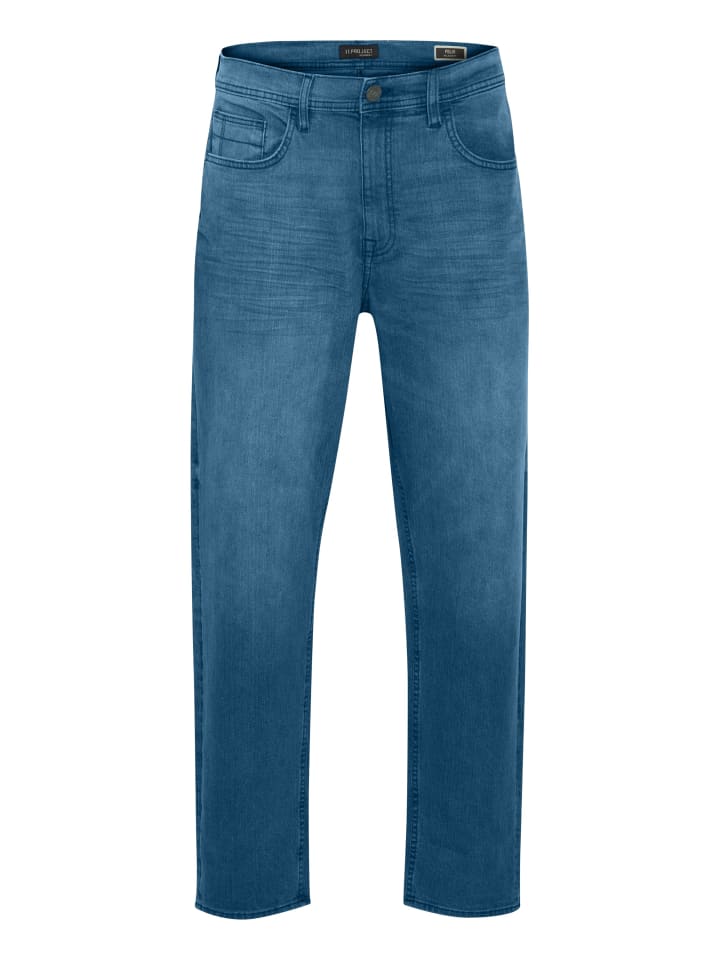 11 Project 5-Pocket-Jeans PRMads 20716732 ME Modische Jeans mit Logo-Label in Blau günstig kaufen