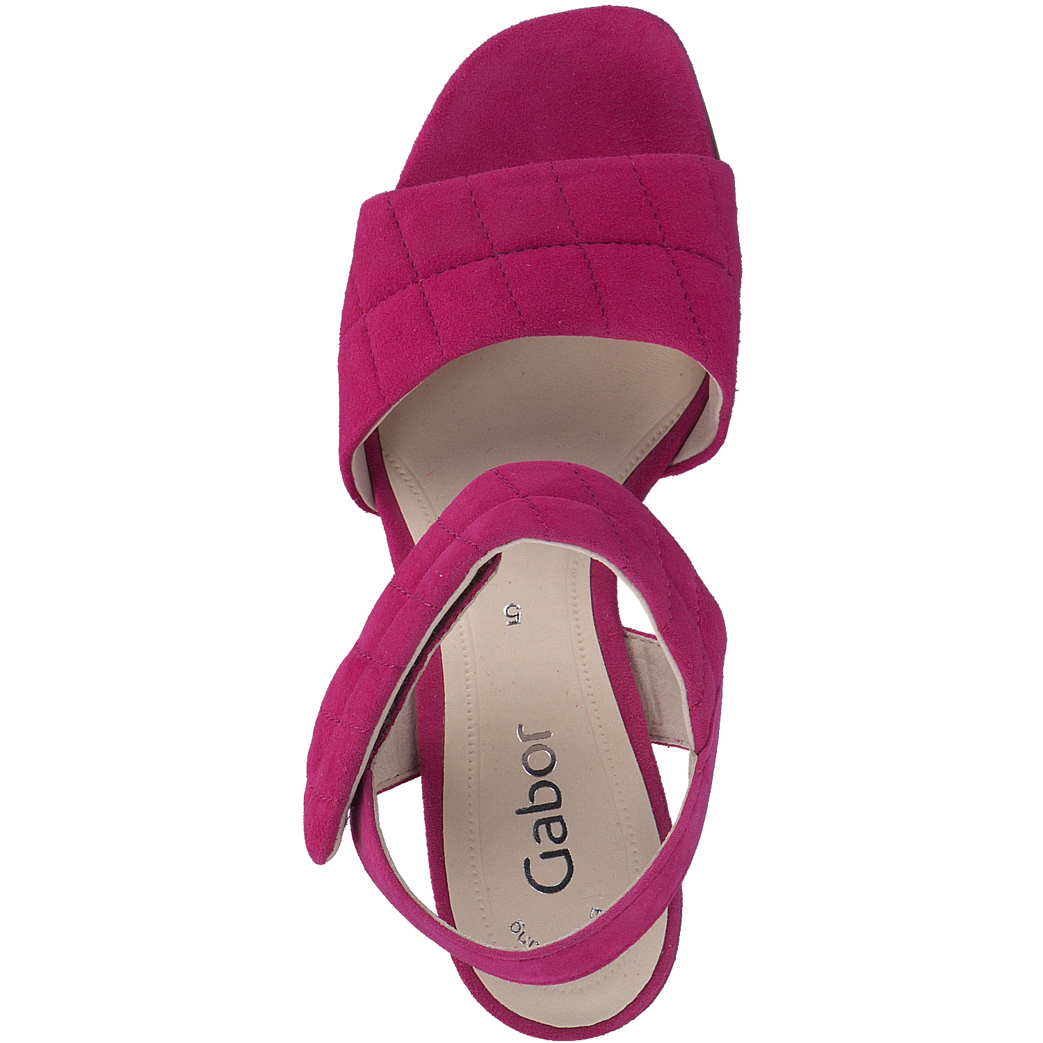 Gabor 21.711, Plateau-Sandaletten, Damen, pink
