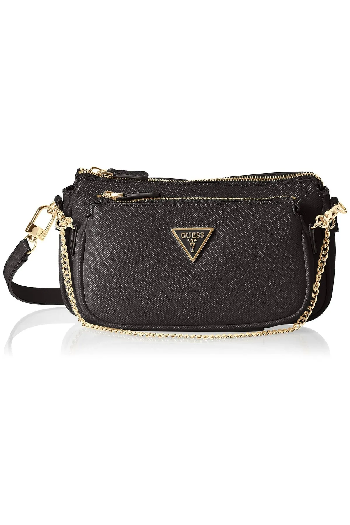 Guess  Handtasche - Schwarz - Strukturiert