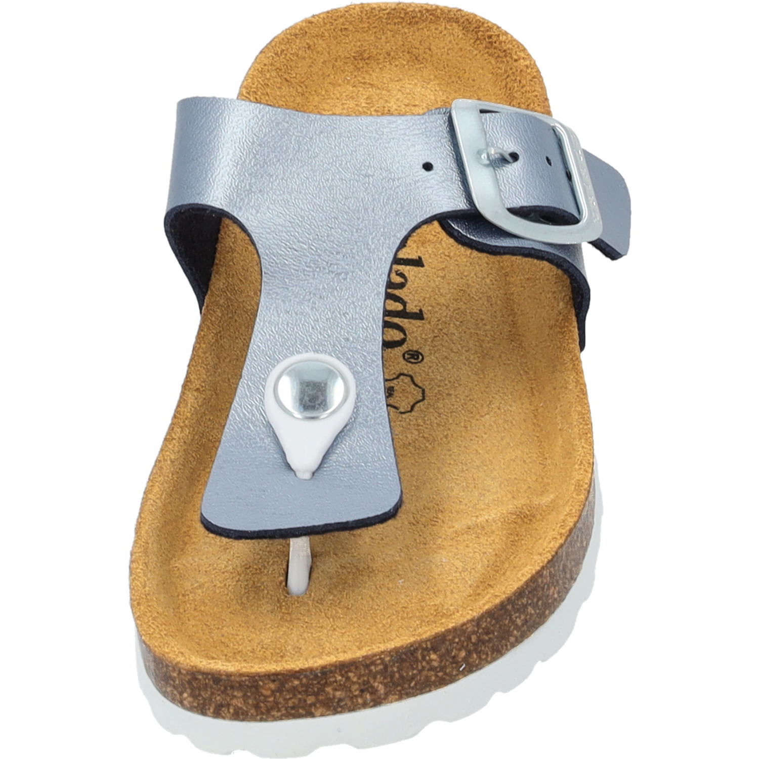 Palado Kids Kos G Metallic, Zehentrenner, Kinder, Blau