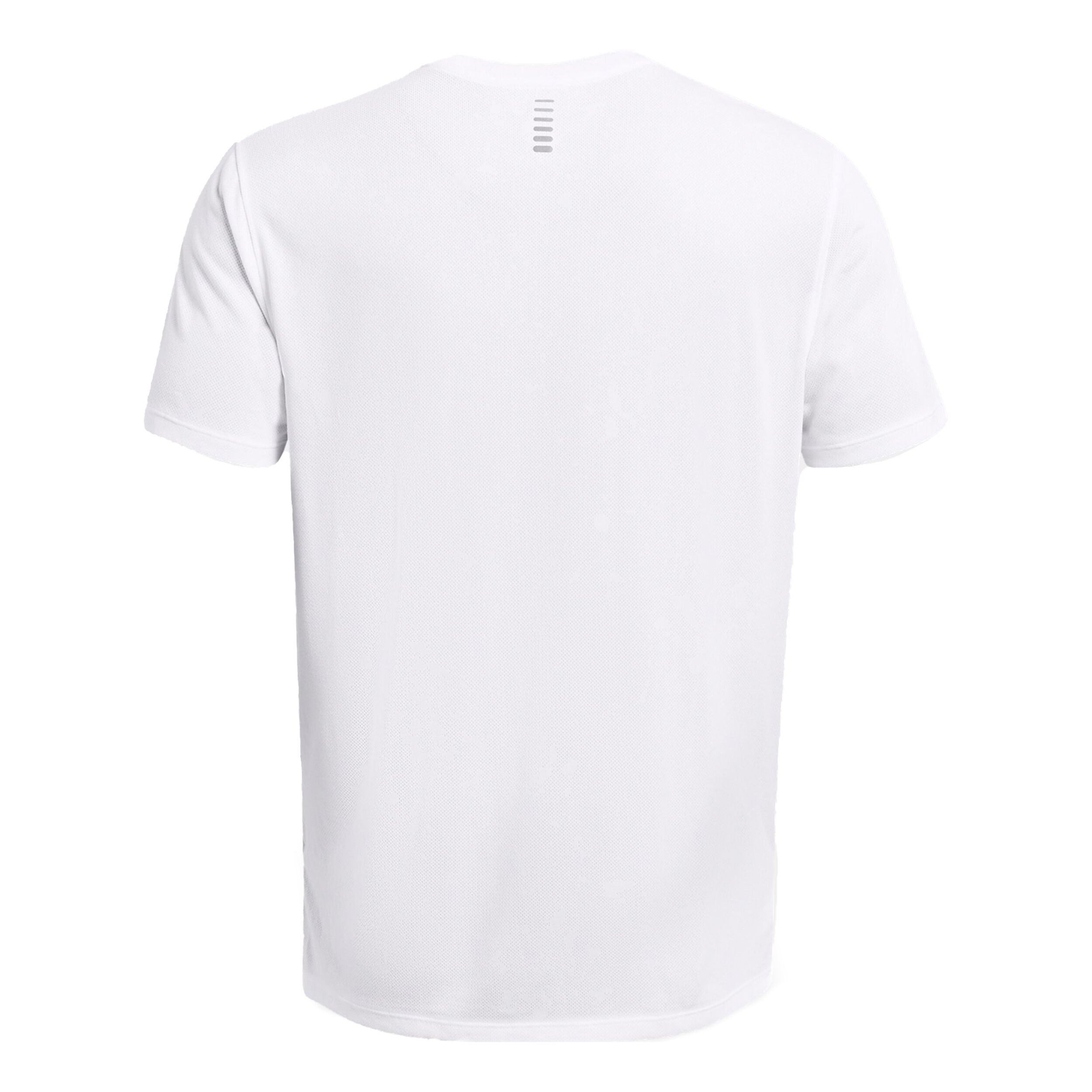 Streaker Splatter SS Laufshirt Herren - Weiß