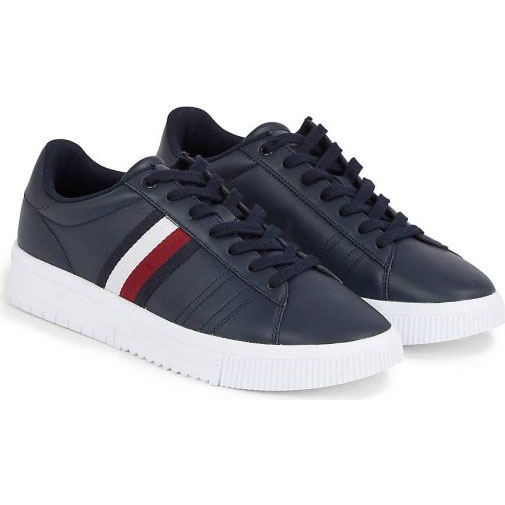 TOMMY HILFIGER Herren Sneaker SUPERCUP LEATHER