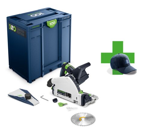 Festool 578223 TSC 55 KEB-Basic 100Y Limited Edition Cordless Plunge Saw excl. Battery and charger