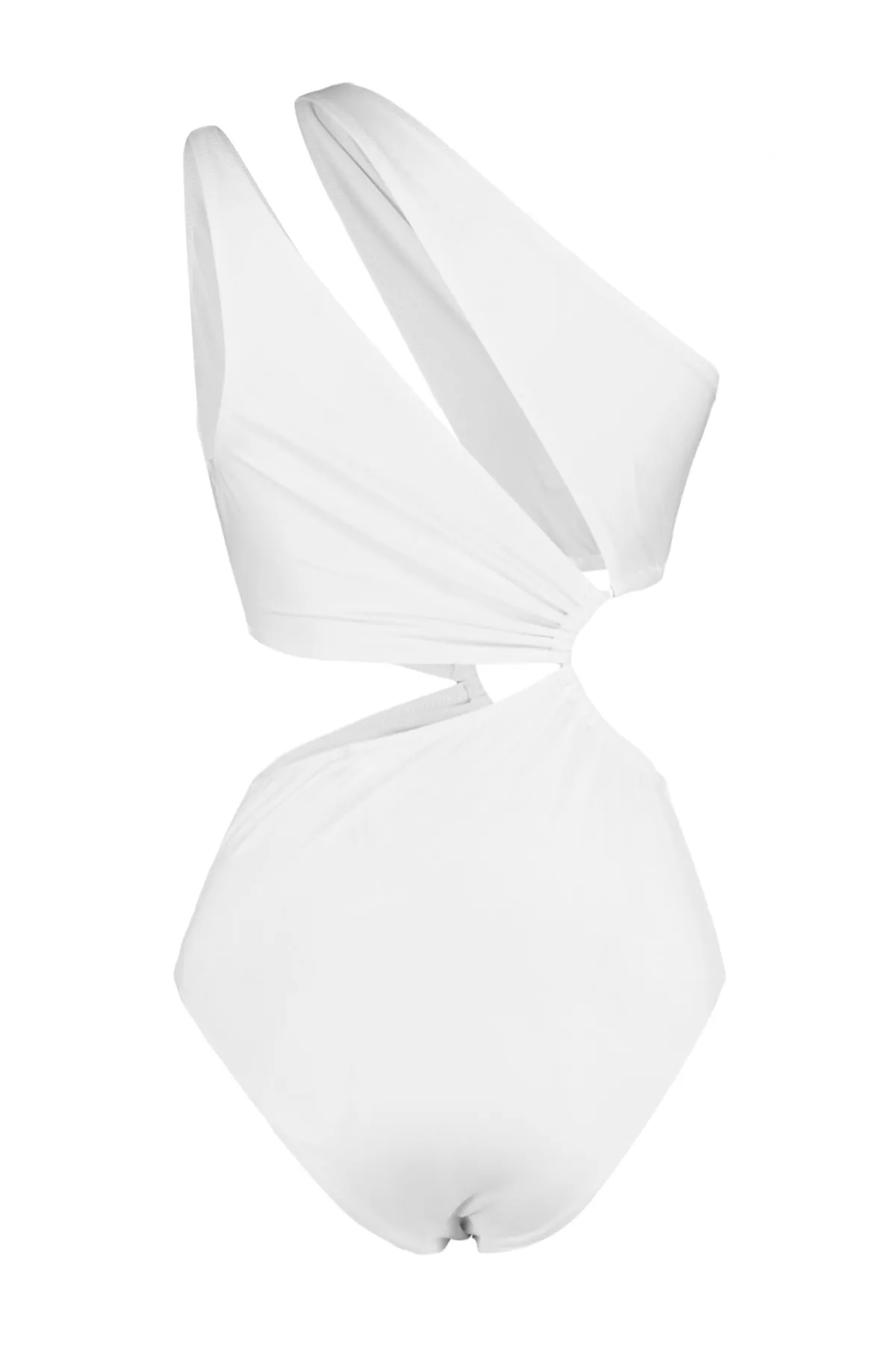 Trendyol Collection  Ecru Single Shoulder Tunnel Regular Mayokini TBESS23MA00206