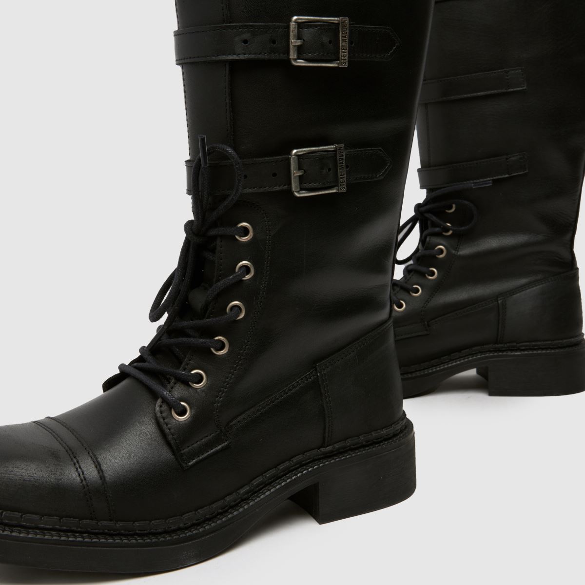 Černé boty Steve Madden Rox