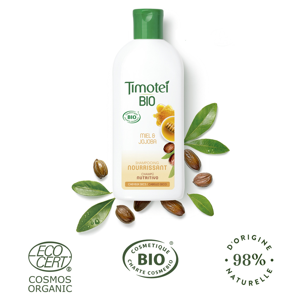 timoteï TIM BIO SH 250 NOURRISS Shampoing