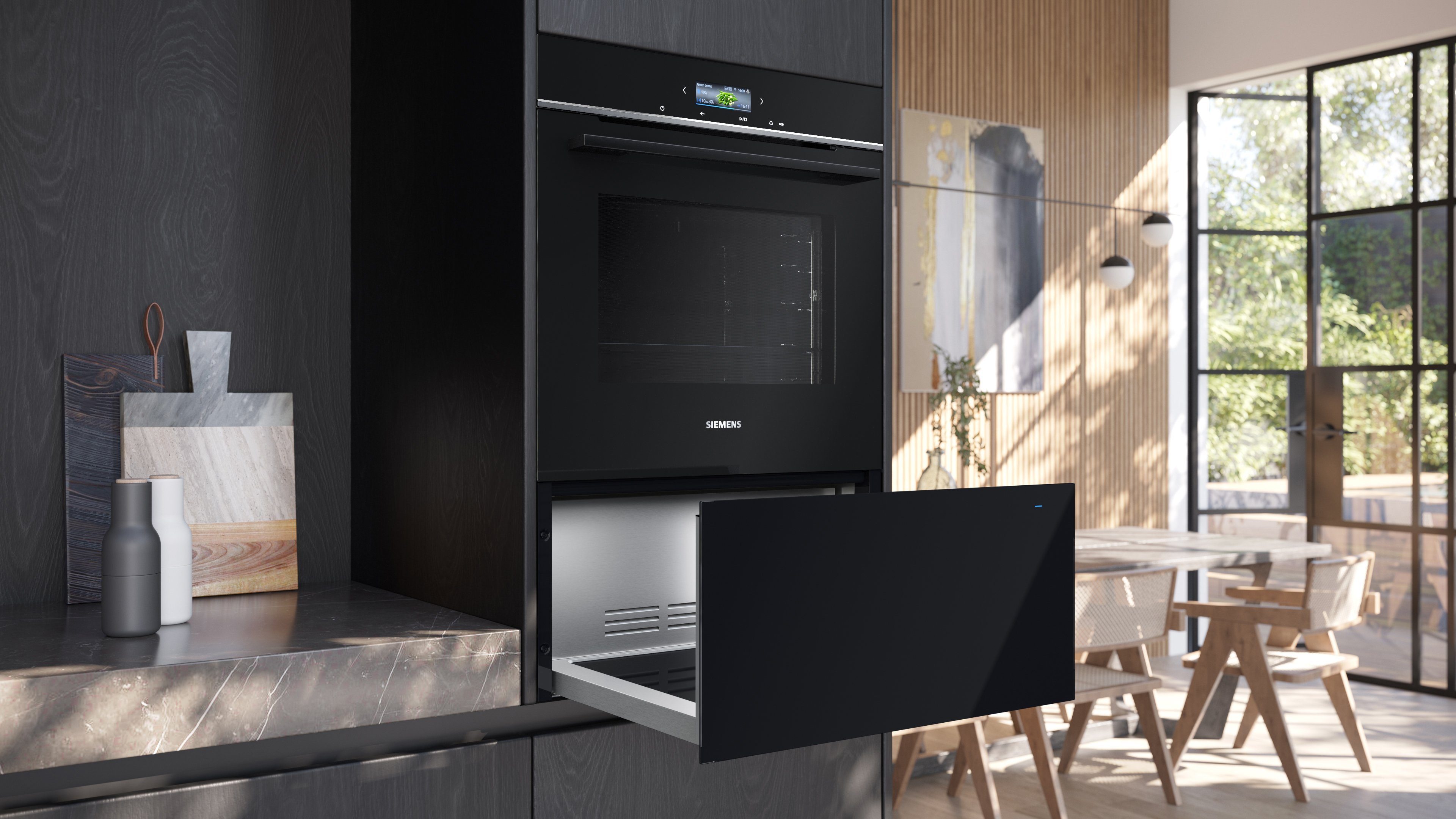 SIEMENS Einbau-Wärmeschublade BI710D1B1