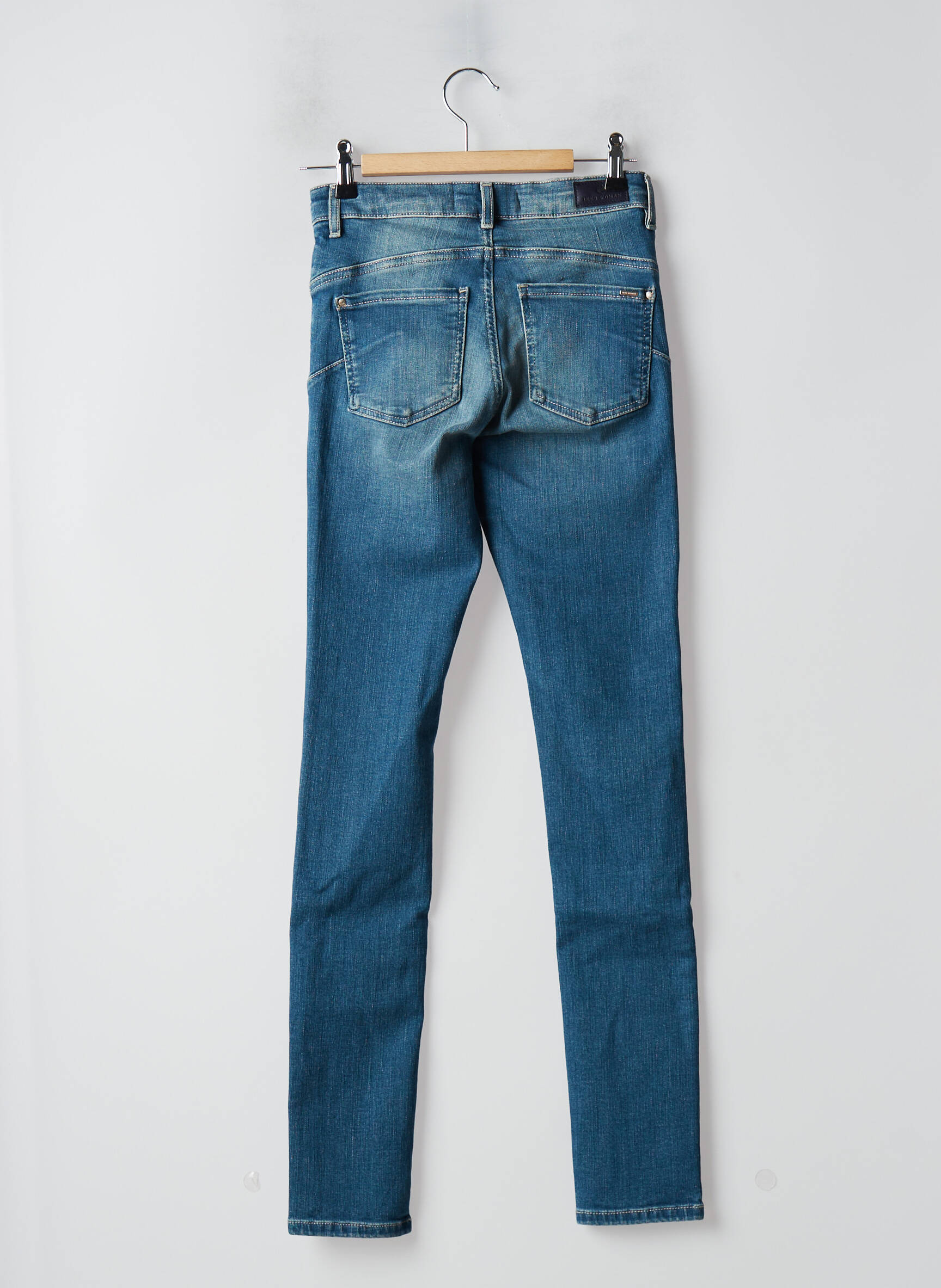 Ikks Jeans Coupe Slim Femme couleur bleu