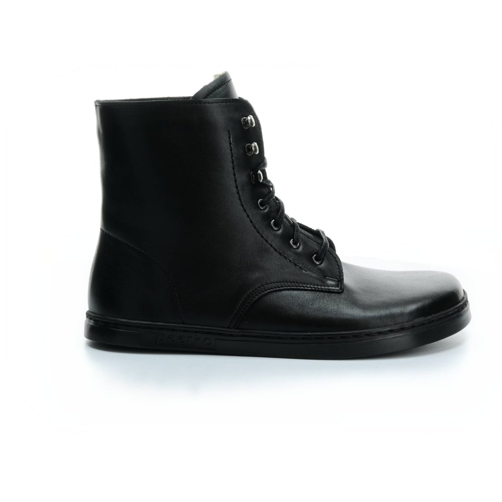 Peerko Frost Black Winterbarfußschuhe