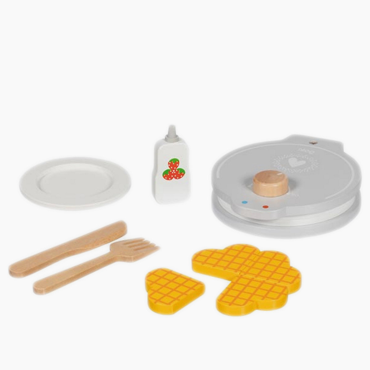 Waffeleisen mit Zubehör