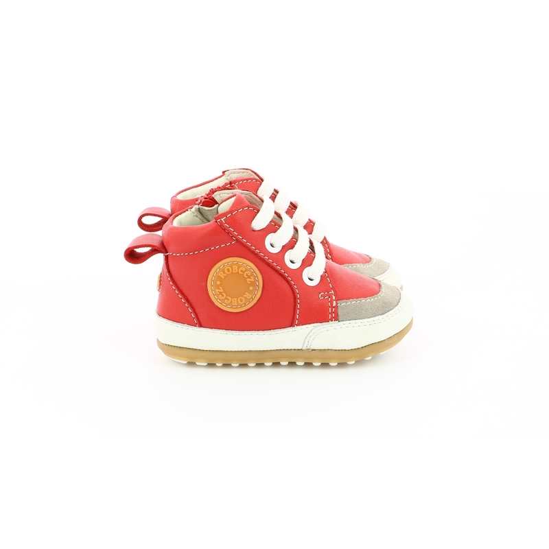 Sneakers hautes cuir Migo