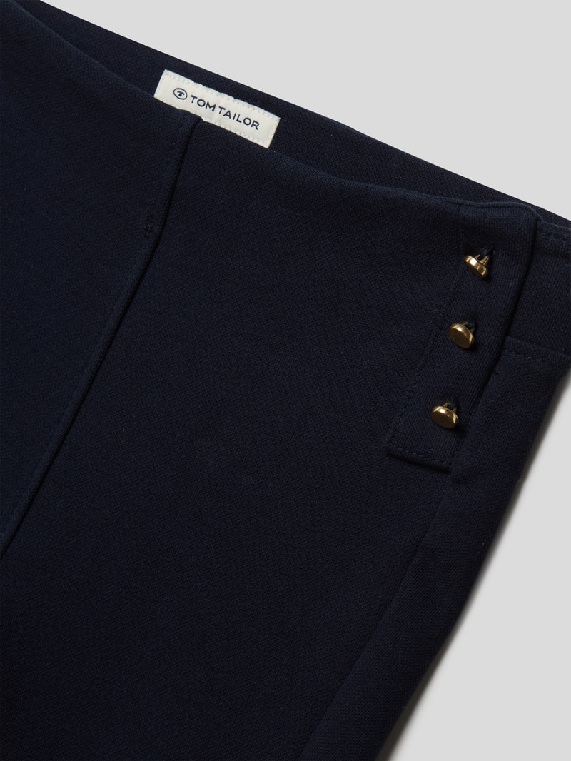 Leggings mit Zierapplikation in marineblau
