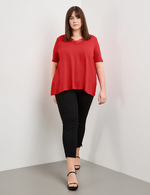 Shirt in A-Linie