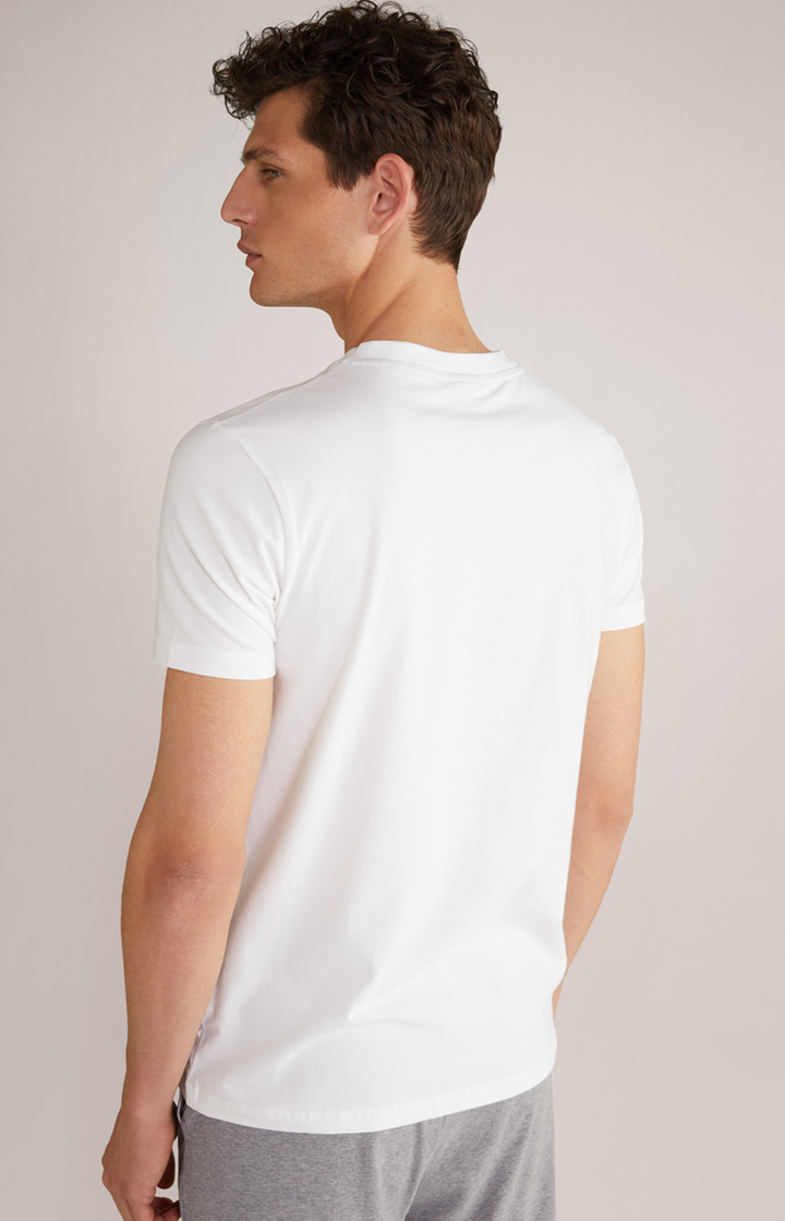 Loungewear T-Shirt in Weiß