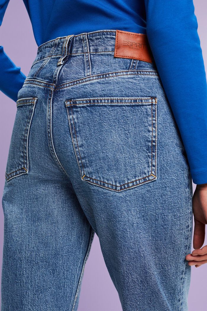 Retro-Classic-Jeans mit mittlerer Bundhöhe