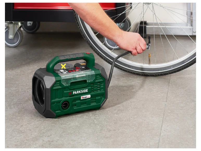 Compressor e bomba airless PARKSIDE® em PKA 20-Li C3, 20V