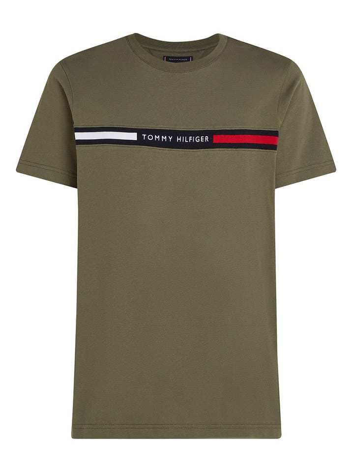 Tommy Hilfiger Shirt in Khaki günstig kaufen