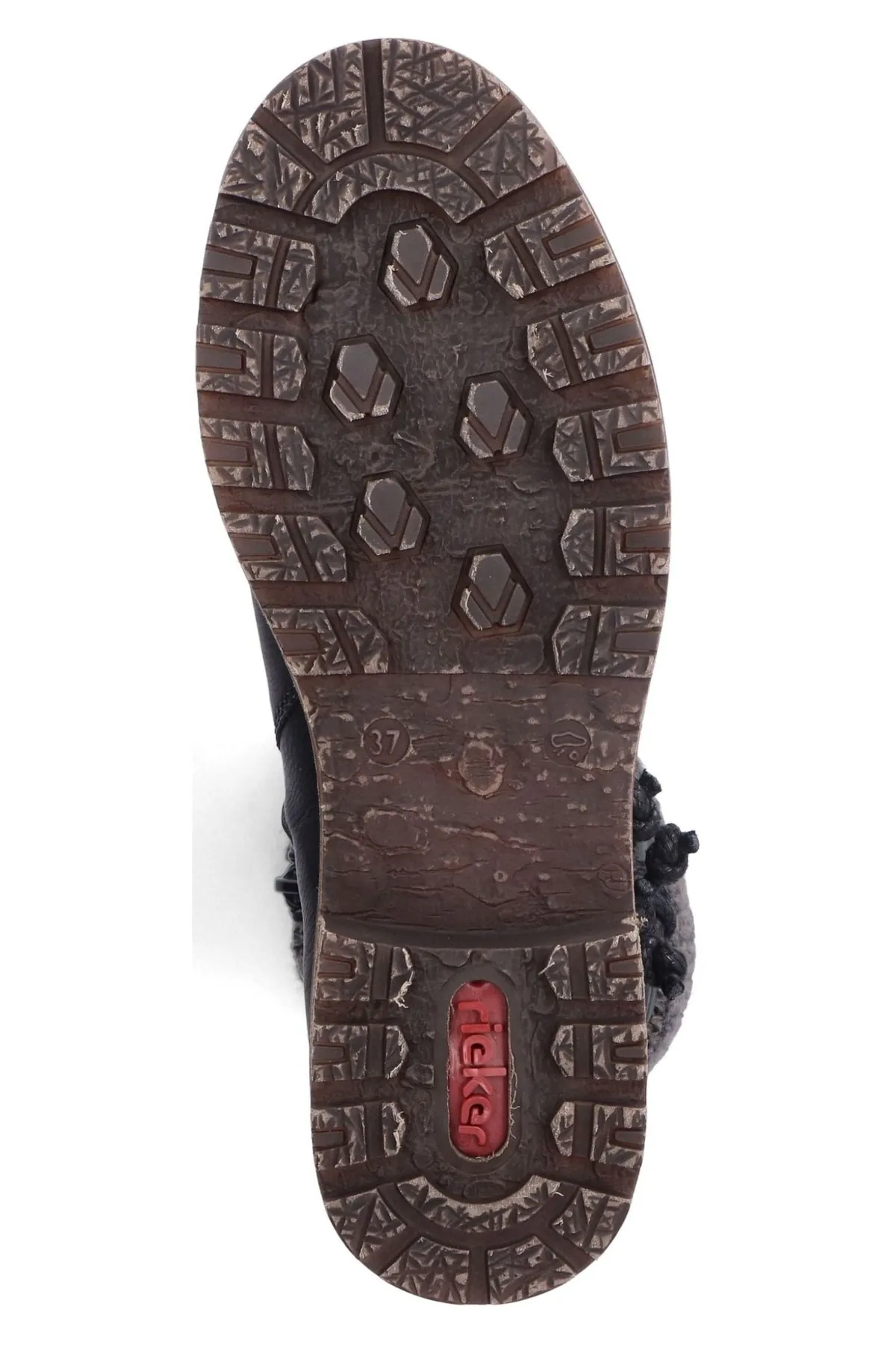 Rieker  Stiefel - Schwarz - Blockabsatz