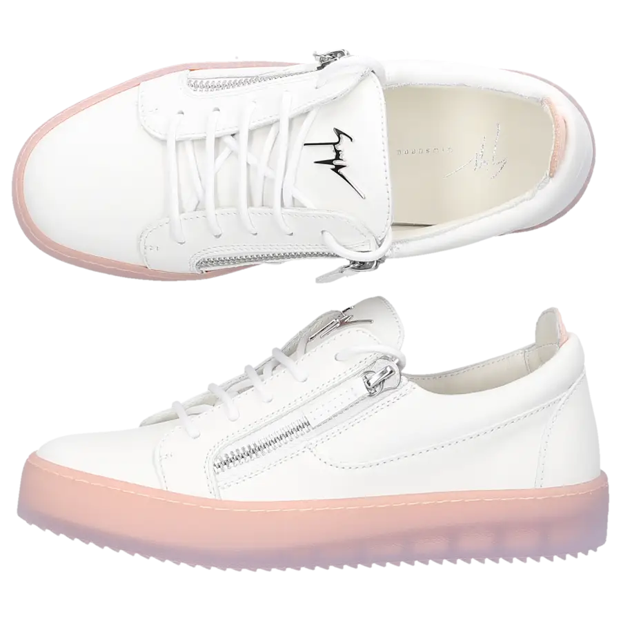 Giuseppe Zanotti - Sneaker low FRANKIE Kalbsleder - weiß