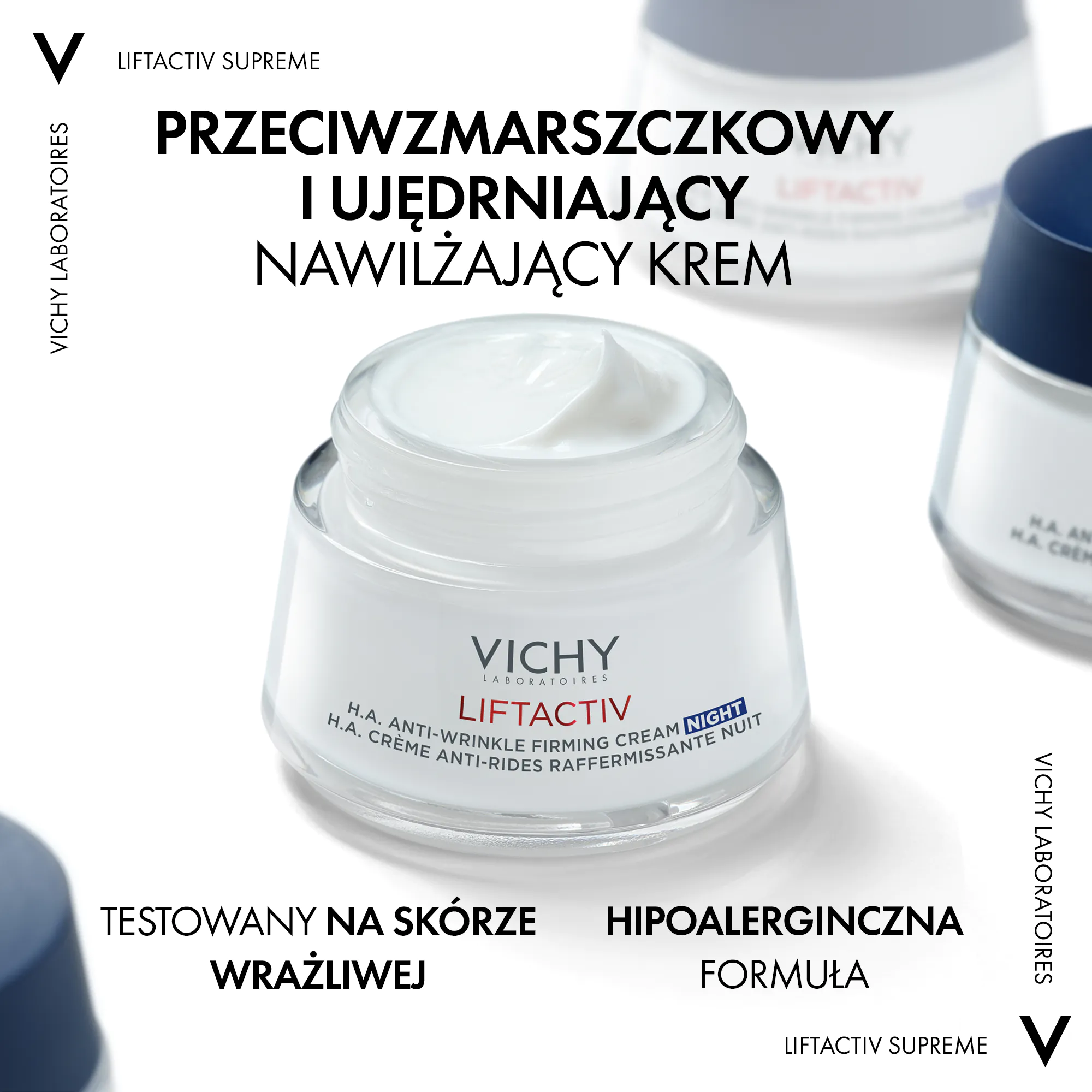 Vichy Liftactiv Supreme naktinis veido kremas