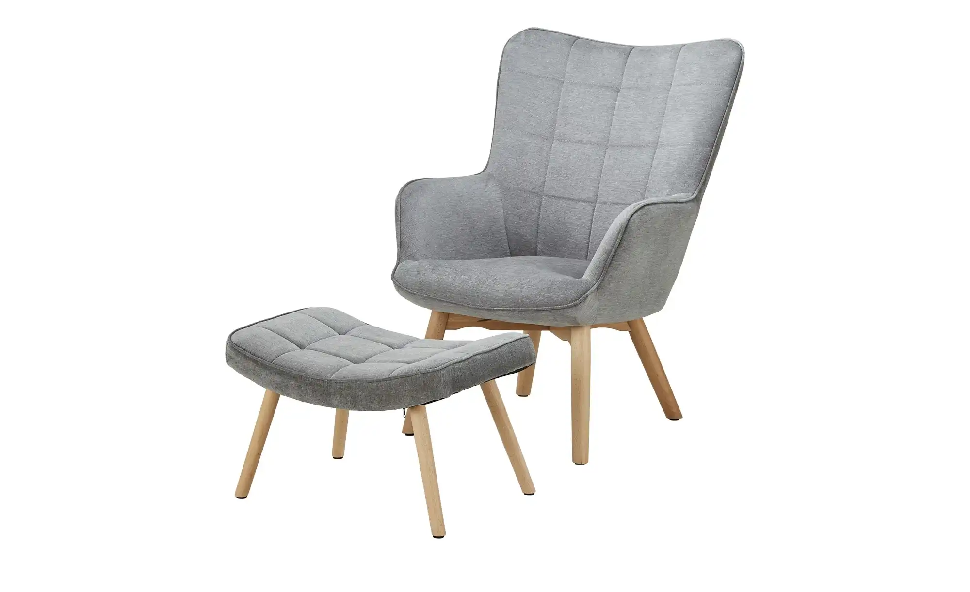 Sessel mit Fußhocker