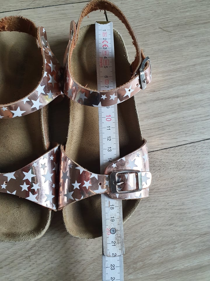 BIO PINGÜIN Sandalen in Bronze/ Weiß günstig kaufen 32