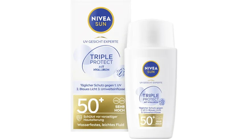 NIVEA SUN UV Face Triple Protect LF 50+ 40 ml