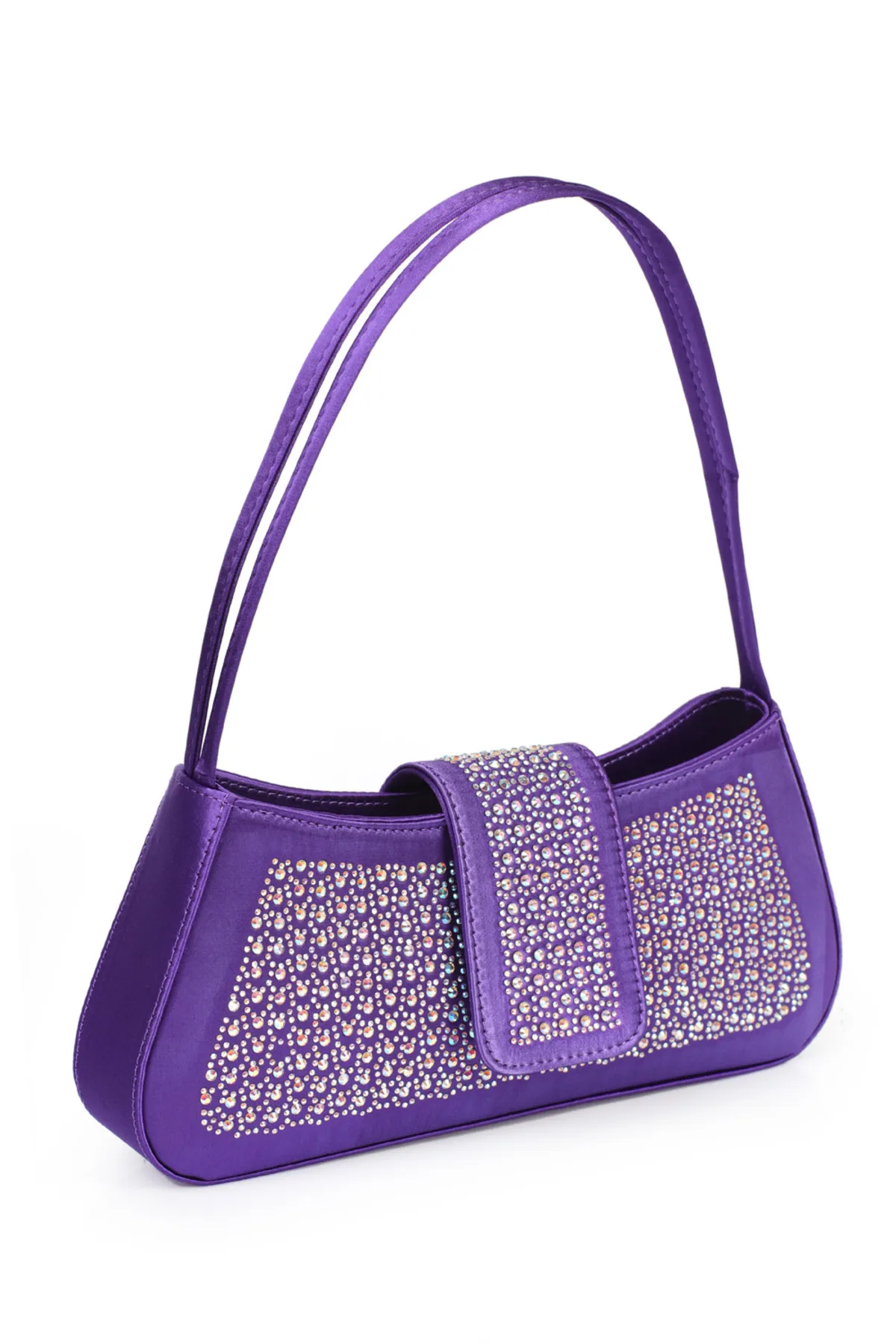 Capone Outfitters  Umhängetasche - Lila - Muster