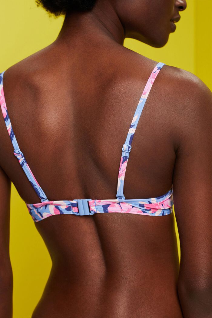 Recycelt: Wattiertes Bügel-Bikinitop